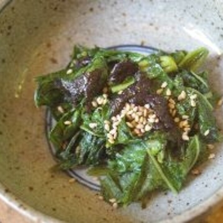 おかのりのおひたし レシピ 作り方 By 和土 楽天レシピ おかのりのおひたし レシピ 作り方 By 和土 楽天レシピ